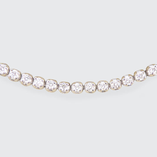 2.00ct Diamond Flexi-Link Tennis Bracelet in 18ct White Gold