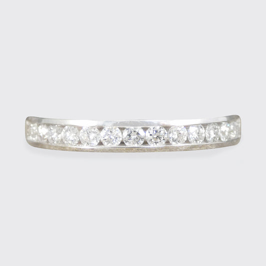 Diamond ring with a white background