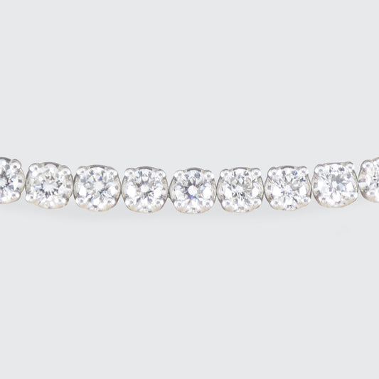 Classic 5.40ct Brilliant Cut Diamond Tennis Bracelet in Platinum