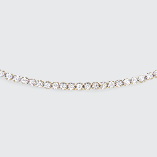Classic and Fine 1.00ct Diamond Tennis Bracelet in White Gold