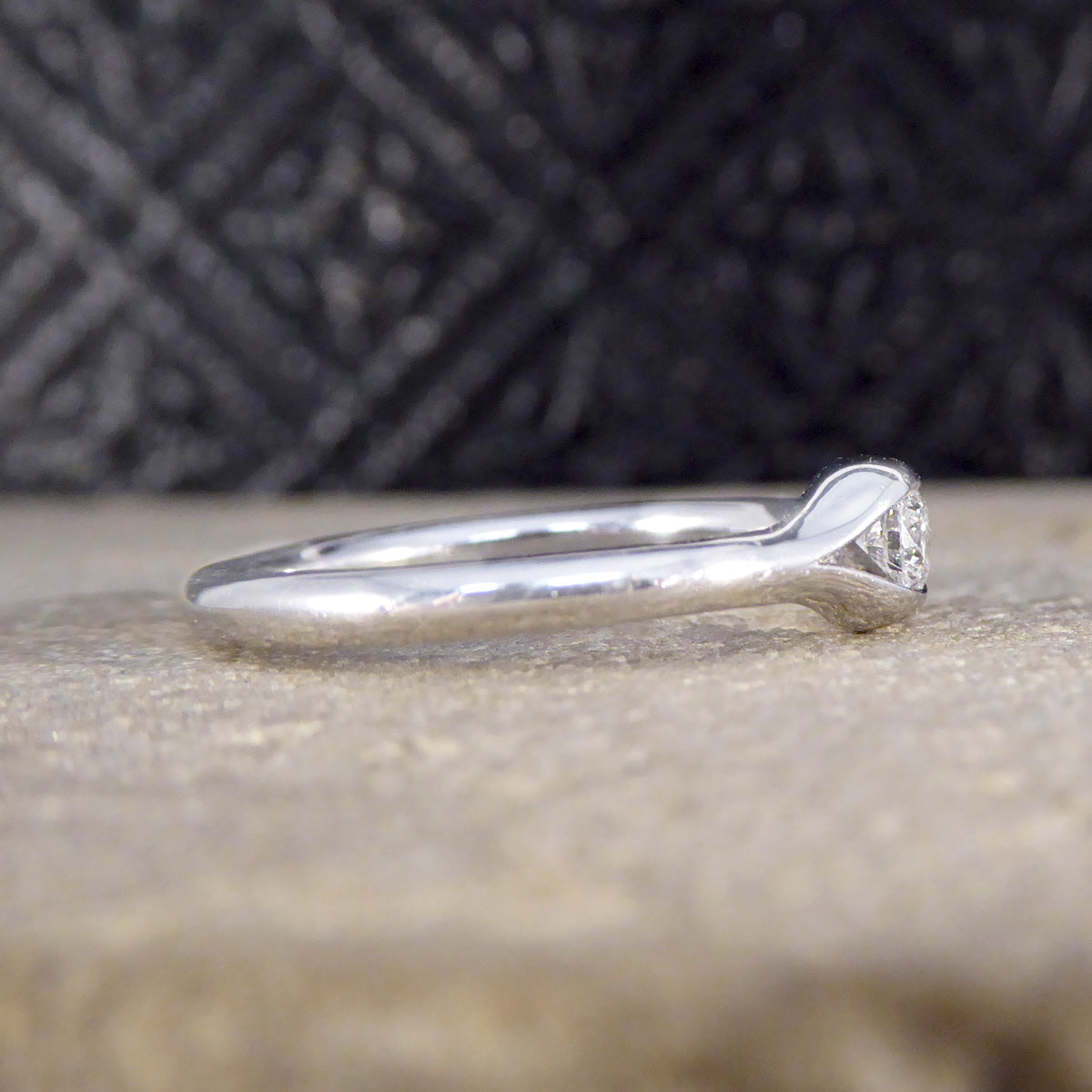 Andrew Geoghegan Alluring Reveal Diamond Ring in 18ct White Gold - Wharfedale Antiques