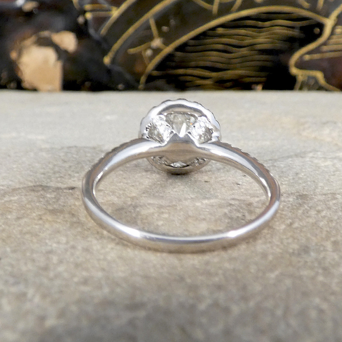 Diamond Ring with Diamond setting.