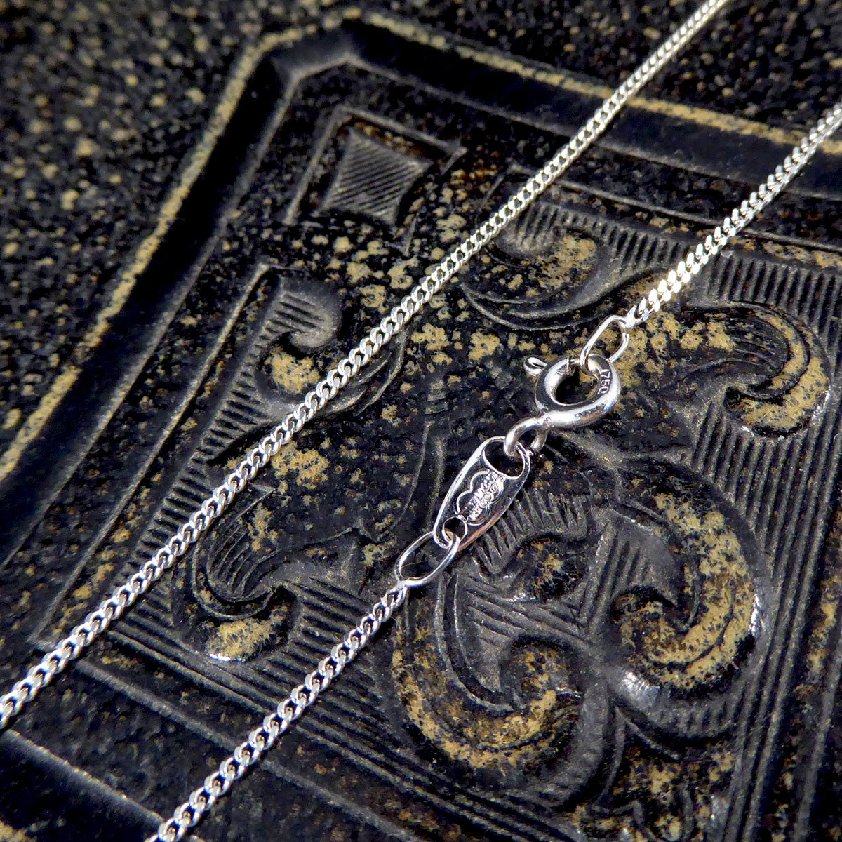 Diamond Circular Pendant Necklace with Rub Over Collar Setting in 18ct White Gold