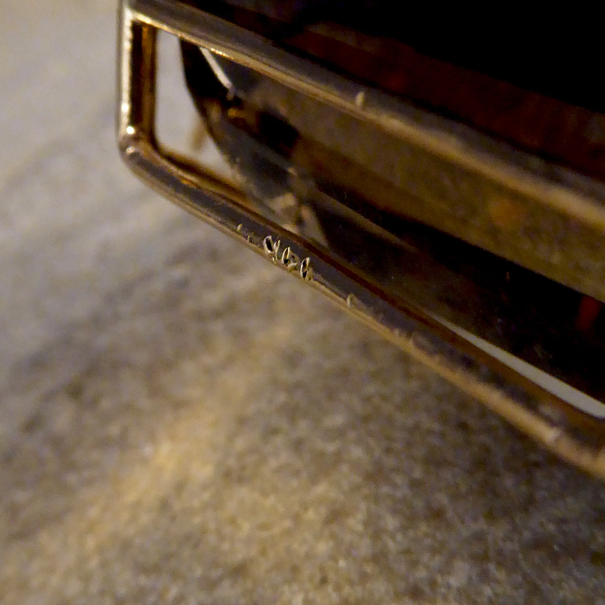 Vintage Smokey Quartz Drop Pendant in 14ct Yellow Gold - Wharfedale Antiques