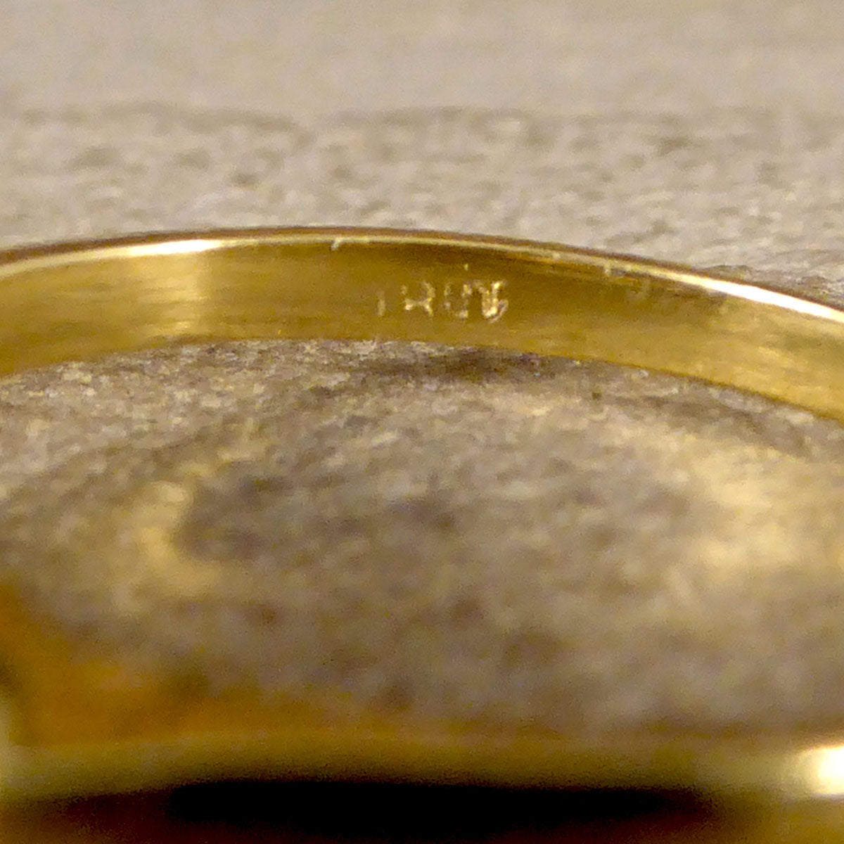 Antique Sapphire and Diamond Boat Ring in 18ct Yellow Gold - Wharfedale Antiques