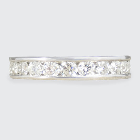 Diamond ring with a white background