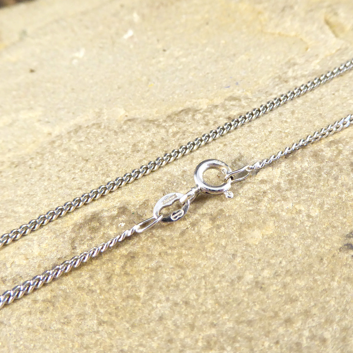 Diamond Set Heart Happy Diamonds Style Necklace in 18ct White Gold on White Gold Chain - Wharfedale Antiques