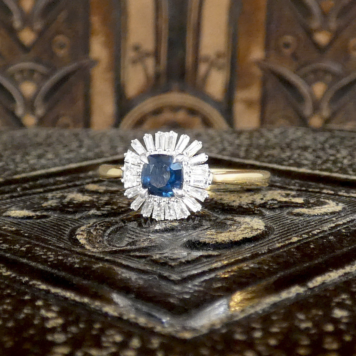 Sparkle and colour in one ring.