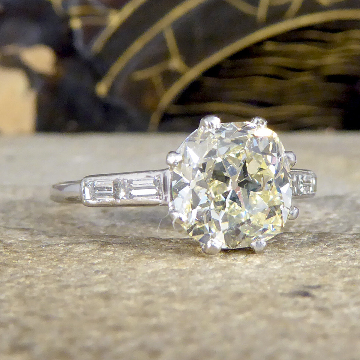 3.18ct Old Mine Cut diamond : r/Diamonds